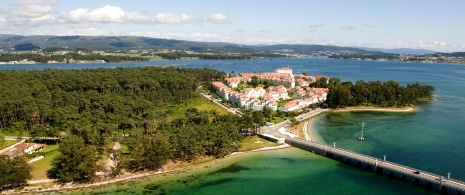 Isla de La Toja en O Grove, Pontevedra