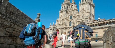 Die Kathedrale von Santiago de Compostela