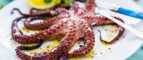 Pulpo al horno