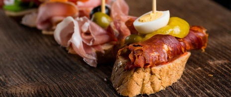 Pintxo mit Chorizo