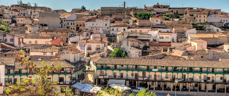 Vista de Chinchón, Madri