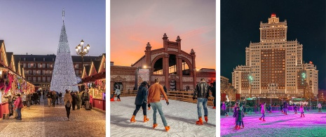 Marchés et activités de Noël à Madrid