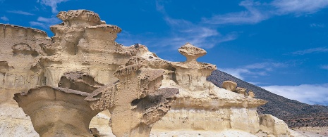 Playa Bolnuevo en Mazarrón