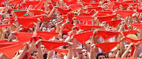 Fiestas de San Fermín, en Pamplona (Navarra)