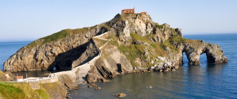 Ermita de San Juan en Gaztelugatxe, País Vasco