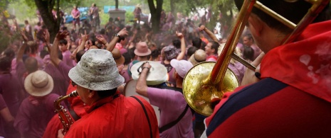 Batalha do Vinho em Haro, La Rioja