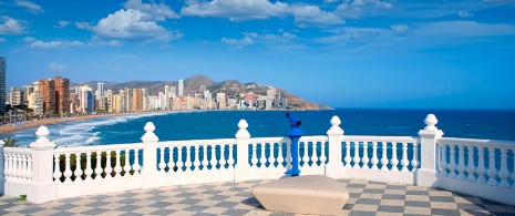 El Castillo viewing point. Benidorm