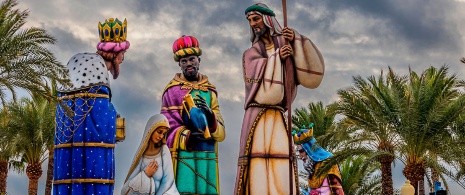 Presepe gigante di Alicante