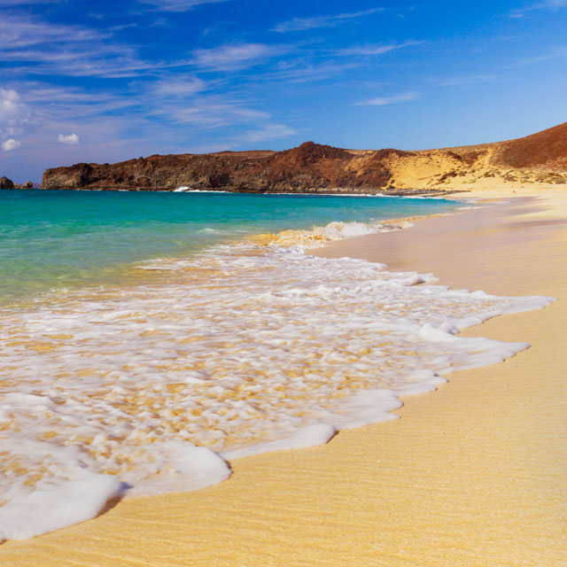 Plaża Teguise. La Graciosa.