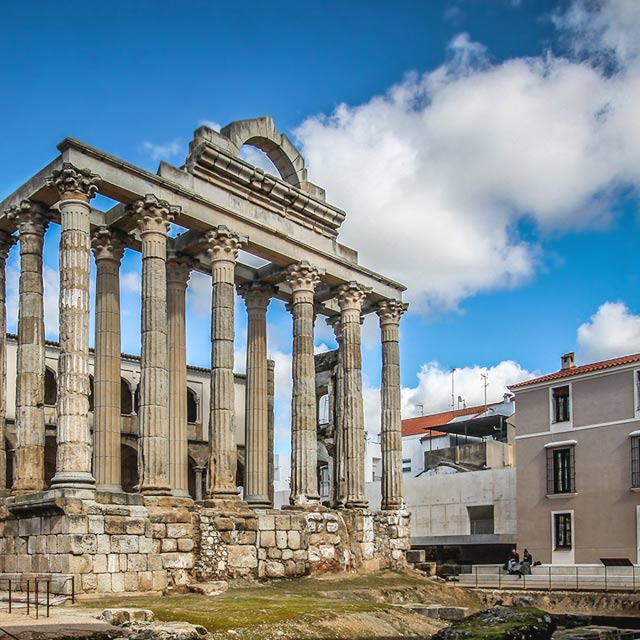 Temple de Diana à Mérida