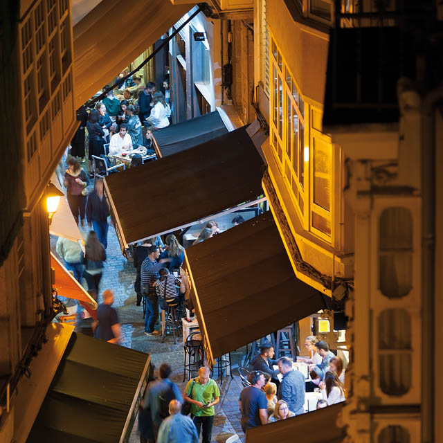 Enoteche nel centro storico di A Coruña