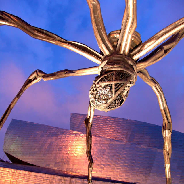 Sculpture « Maman » de Louise Bourgeois, Bilbao