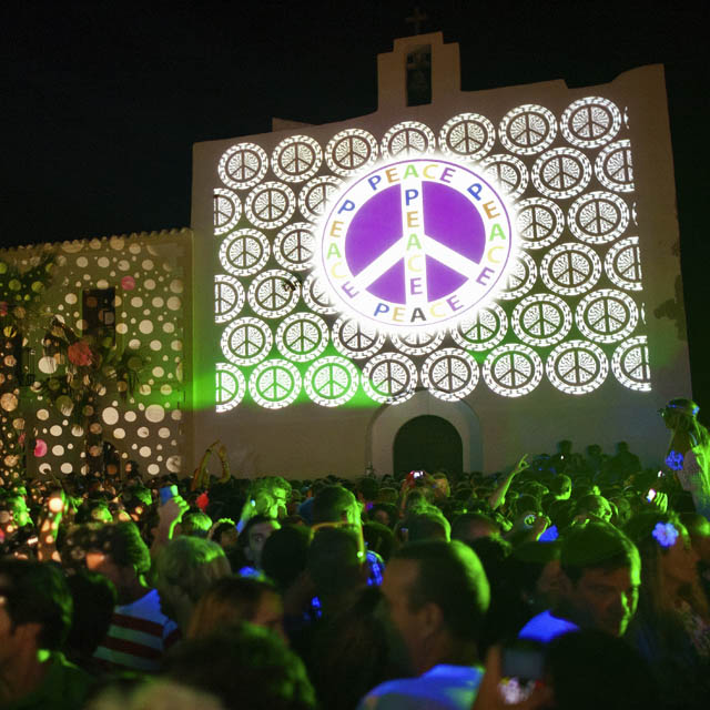 Festa Flower Power em Sant Francesc