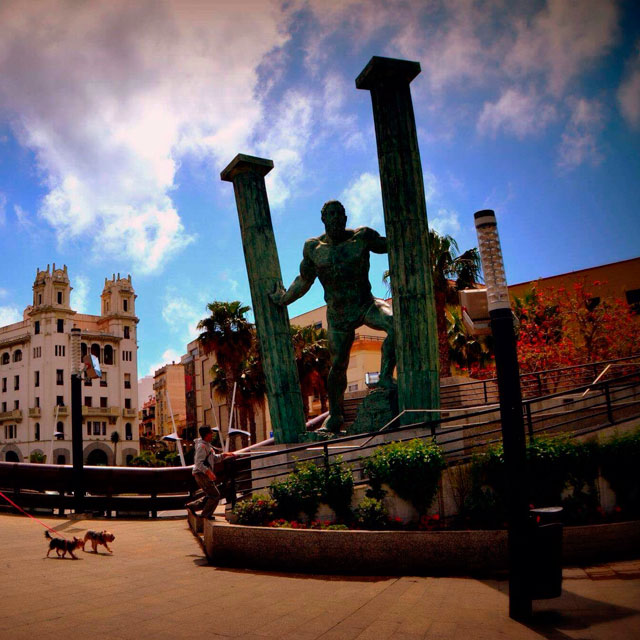 Hercules statue, Ceuta 