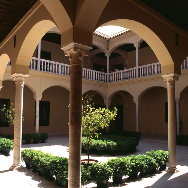 Courtyard of the Picasso Museum