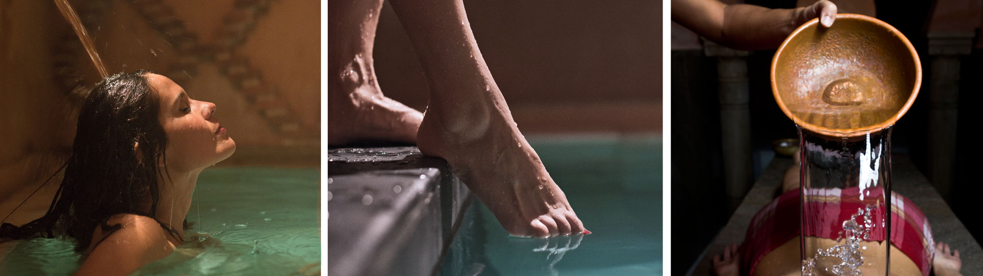 Sensations in the Arab baths of Granada