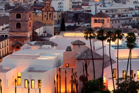 Exterior of the Picasso Museum in Malaga