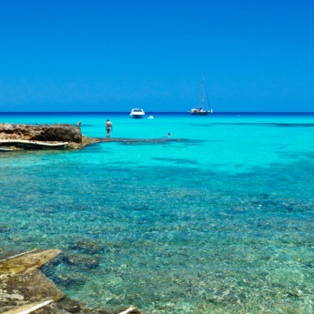 Crique San Agustín, Formentera