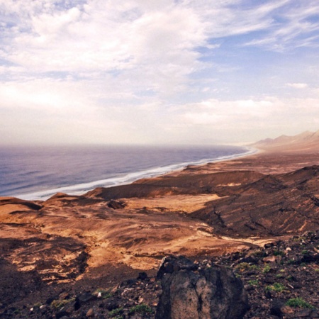 Vistas de Cofete en Fuerteventura