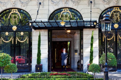 Entrada do Hotel Ritz, Madri