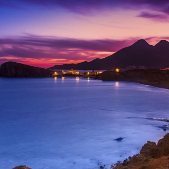 Isleta del Moro, no Cabo de Gata, Almeria