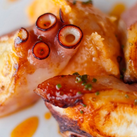 Plato de pulpo