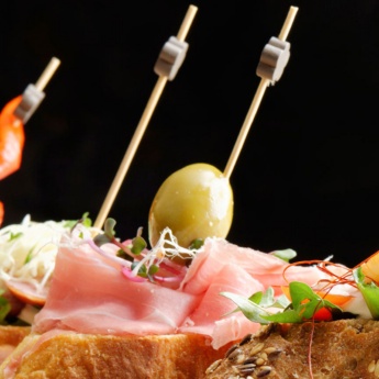 Verschiedene Pintxos