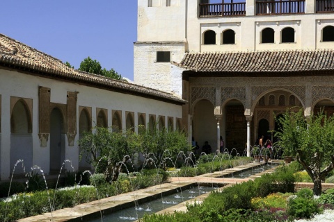 Cour du Canal, Généralife