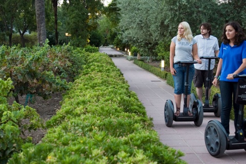 Touristes au Jardin botanique royal