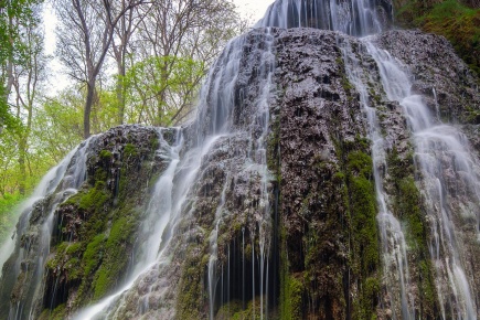 Wodospad w Monasterio de Piedra, Nuévalos