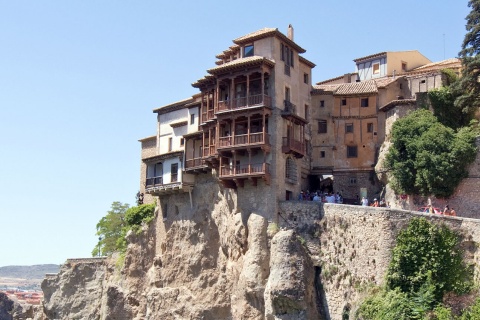 Vista de las Casas Colgadas, Cuenca