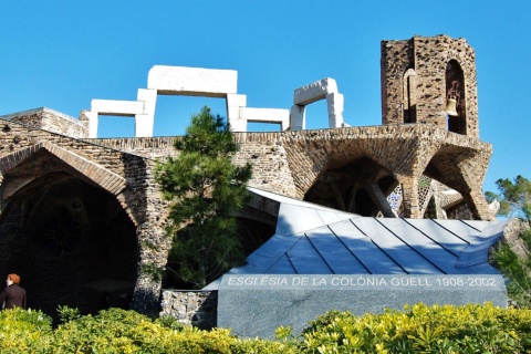 Colonia Güell crypt, Barcelona © María Rosa Ferré