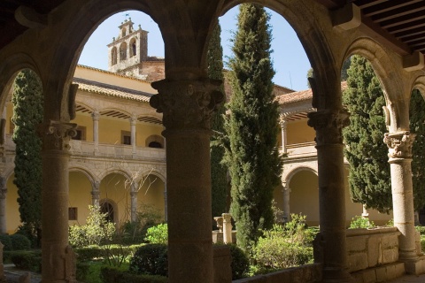 Cloister at Yuste Monastery