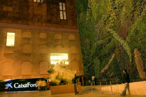 Exterior of Caixaforum, Madrid