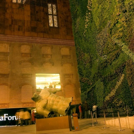 Exterior of Caixaforum, Madrid