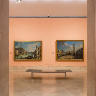 View of a gallery in the museum