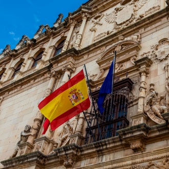 Façade of Alcalá de Henares University