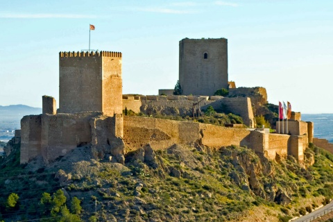 Vista general del Castillo de Lorca