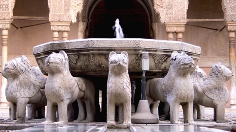 Fontaine aux lions