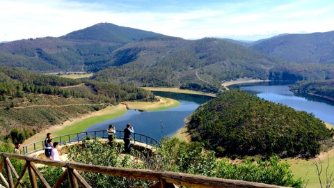 Melero Meander Viewing Point, Las Hurdes, Cáceres