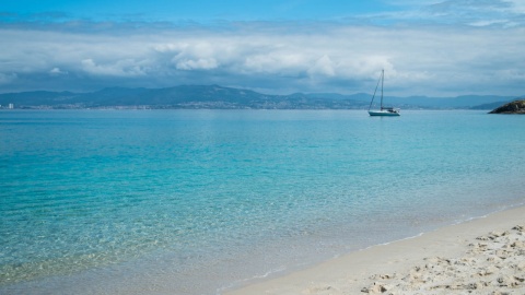 Les eaux cristallines des îles Cíes