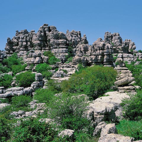 Naturlandschaft Torcal de Antequera