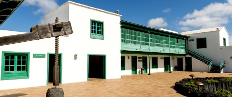 Courtyard of the Monument to Farm Workers, Lanzarote