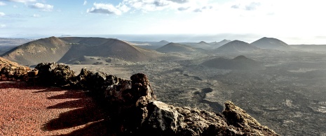 Vues du parc national de Timanfaya, Lanzarote