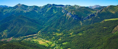 Vista de Fuente Dé, Cantábria