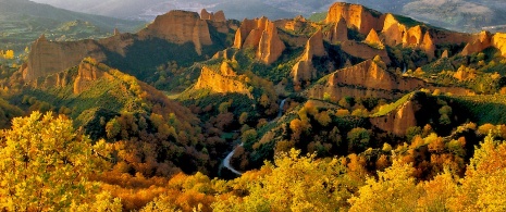 Widok na Las Médulas, León