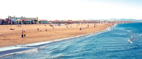 Playa de la Malvarrosa, Valencia