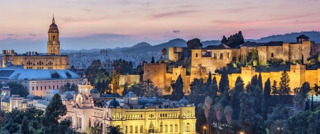 View of Malaga