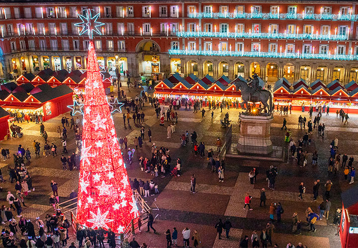 Navidad en la Plaza Mayor de Madrid