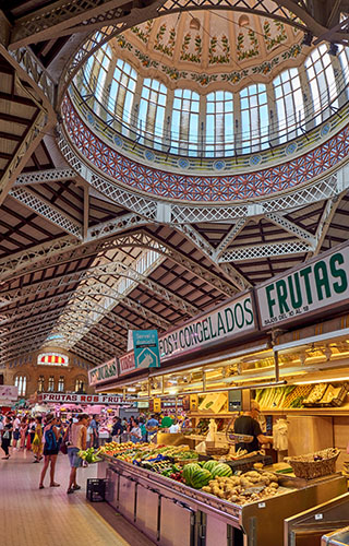 Central Market in Valencia